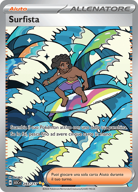 293-217 Surfista Alternative Art ASC Ascesa Eroica ITA NM