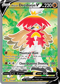 173-189 Decidueye V di Hisui Full art ASR Lucentezza Siderale ENG NM