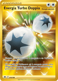 216-189 Energia Turbo Doppia Gold Rara Segreta Trainer Gallery ASR Lucentezza Siderale ITA NM