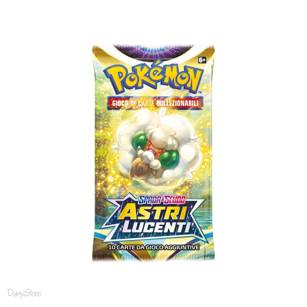 Bustina singola Pokémon Astri Lucenti Spada e Scudo lingua italiana fronte