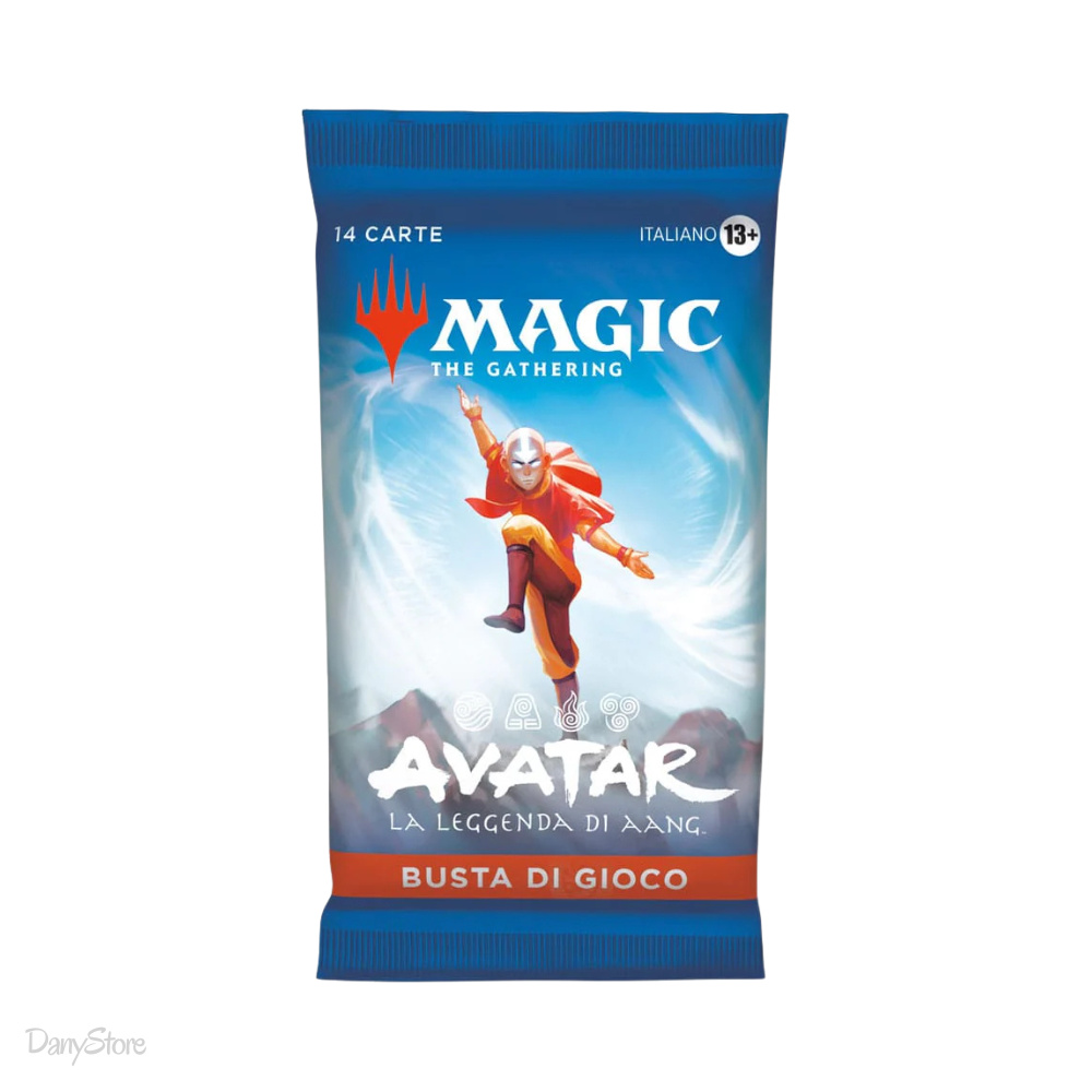 Avatar - La Leggenda Di Aang Busta Magic The Gathering 14 Carte ITA