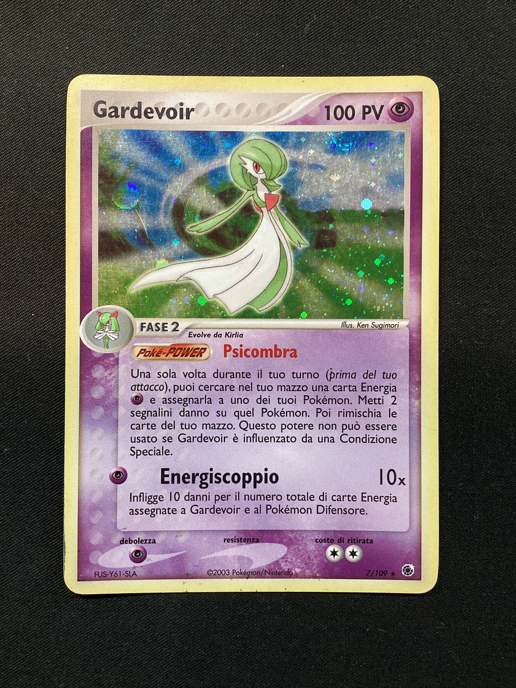 07-109 Gardevoir EX Rubino & Zaffiro ITA LIGNT PLAYED