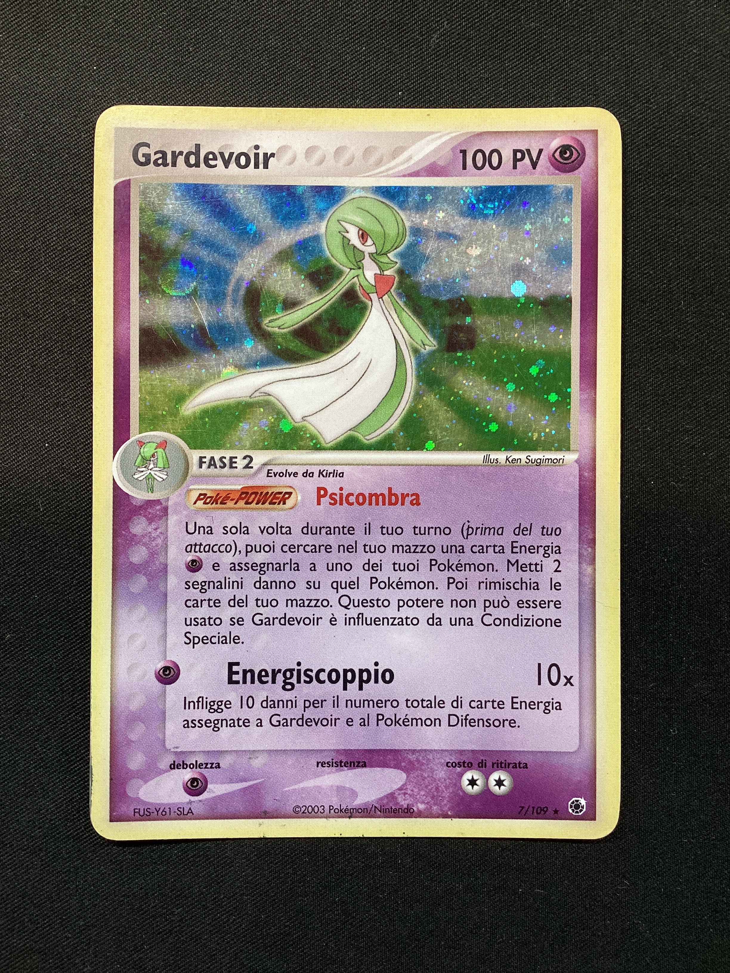 07-109 Gardevoir EX Rubino & Zaffiro ITA LIGNT PLAYED