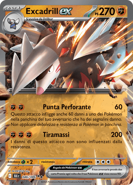 046-086 Excadrill ex BLK Luce Nera ITA NM