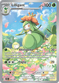 092-086 Lilligant Illustrazione Rara BLK Luce Nera ITA NM