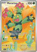 093-086 Maractus Illustrazione Rara BLK Luce Nera ITA NM