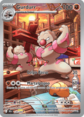 126-086 Gurdurr Illustrazione Rara BLK Luce Nera ITA NM