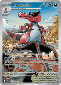 137-086 Krookodile Illustrazione Rara BLK Luce Nera ITA NM
