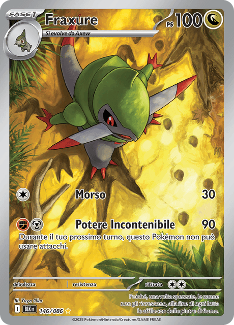 146-086 Fraxure BLK Luce Nera ITA NM