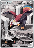 155-086 Braviary Illustrazione Rara BLK Luce Nera ITA NM
