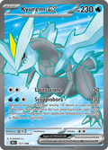157-086 Kyurem ex Full Art BLK Luce Nera ITA NM