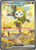 167-086 Meloetta ex Alternative Art BLK Luce Nera ITA NM