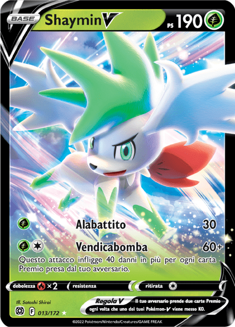 013-172 Shaymin V BRS Astri Lucenti ITA NM