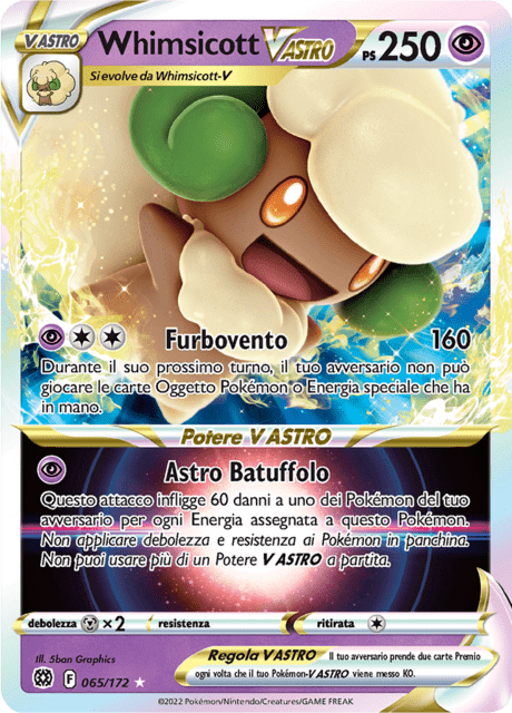 065-172 Whimsicott V Astro BRS Astri Lucenti ITA NM