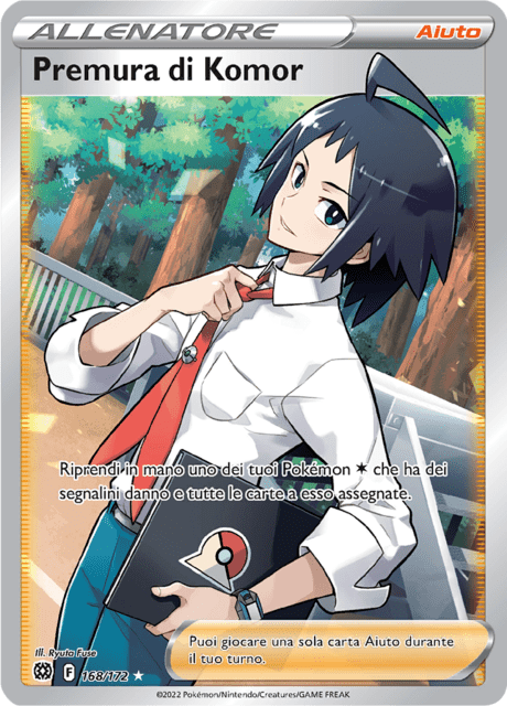 168-172 Premura di Komor Full Art BRS Astri Lucenti ITA NM