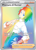 177-172 Premura di Komor Full Art Rara segreta BRS Astri Lucenti ITA NM