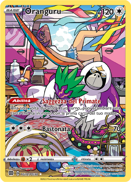 198-172 TG12-TG30 Oranguru Trainer Gallery BRS Astri Lucenti ITA NM