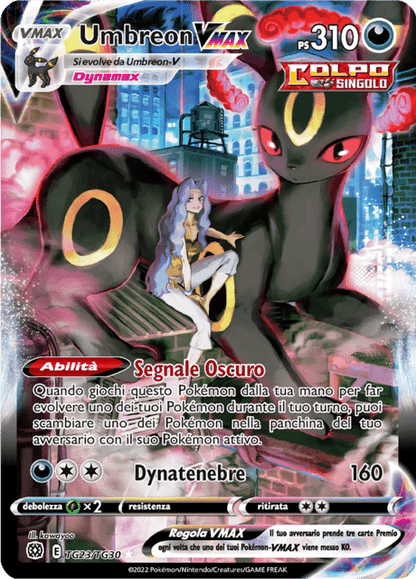 209-172 TG23-TG30 Umbreon VMAX Trainer Gallery BRS Astri Lucenti ITA LP