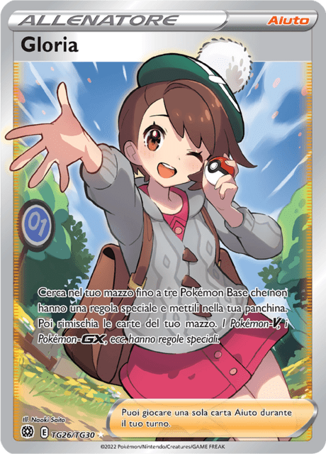 TG26-TG30 Gloria Full Art BRS Astri Lucenti ITA NM