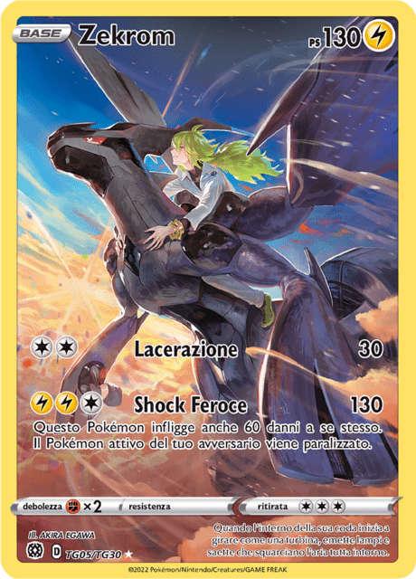 TG05-TG30 Zekrom BRS Astri Lucenti ITA NM
