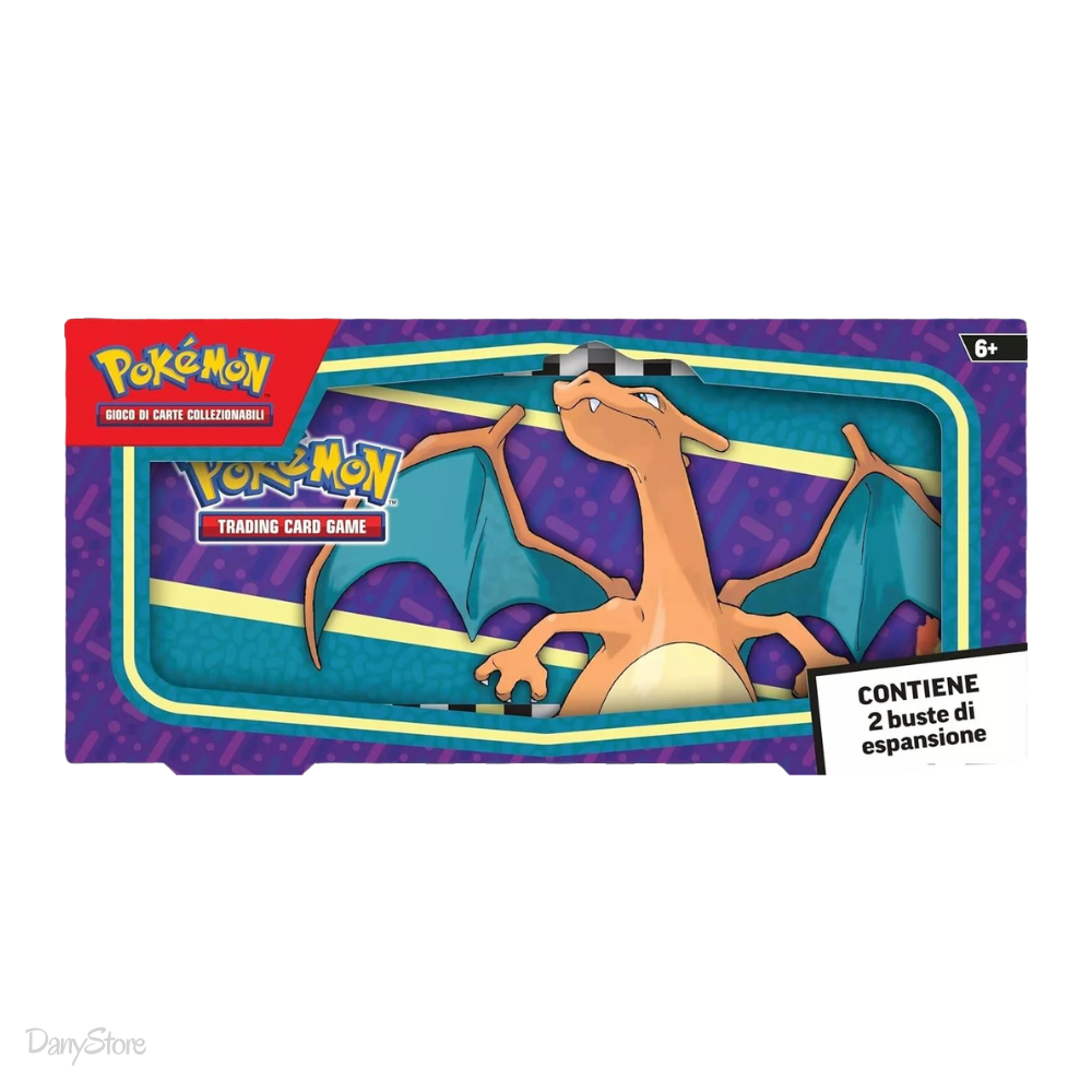 Charizard Astuccio Ritorno a scuola 2024 Ita Pokémon GCC (Con 2 buste espansione)