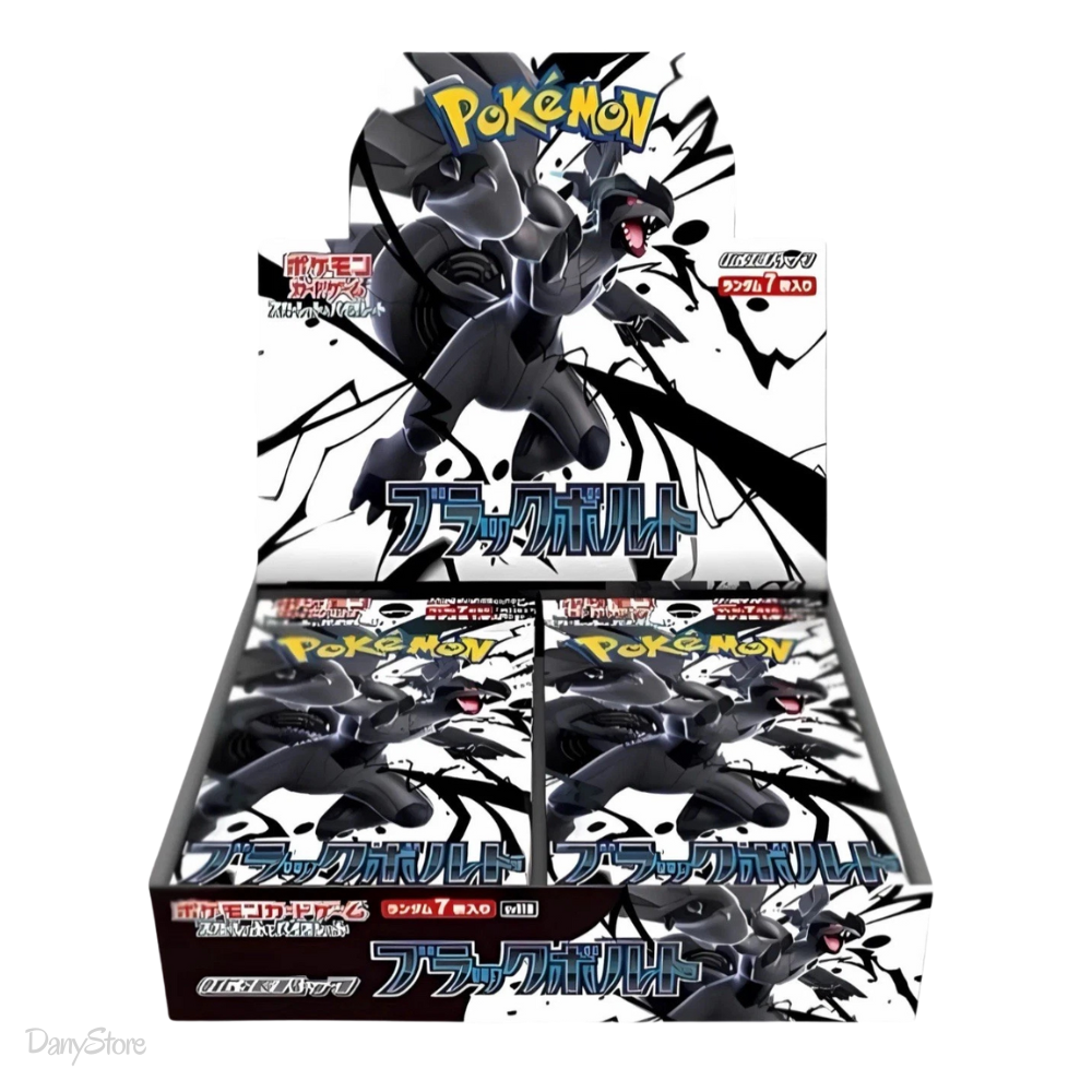 Black Bolt Display 30 Buste JAP (Aperto in Live)