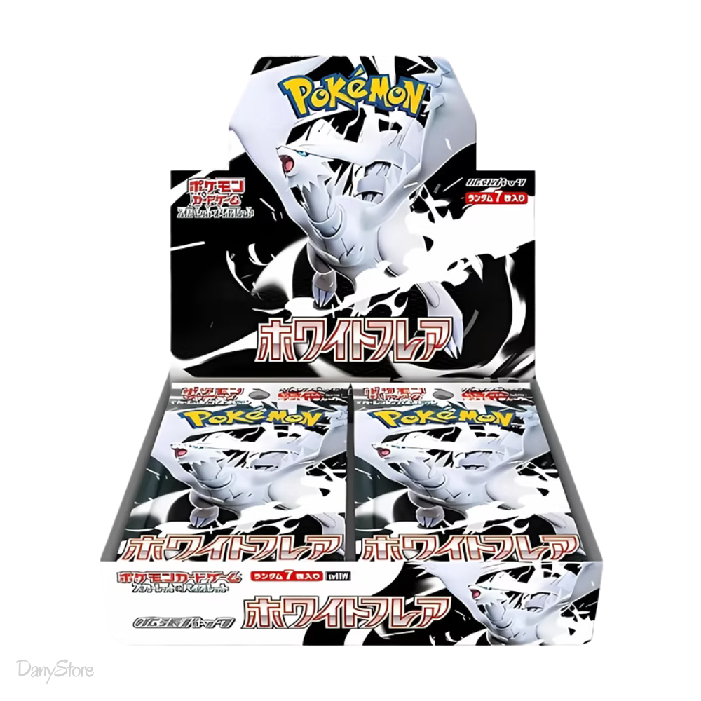 White Flare Display 30 Buste JAP (Aperto in Live)