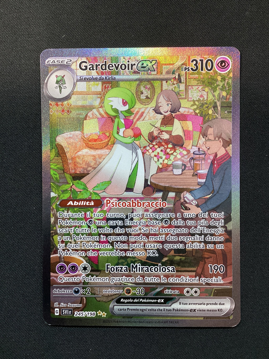 245-198 Gardevoir ex Alternative Art SVI Scarlatto e Violetto ITA EXCELLENT