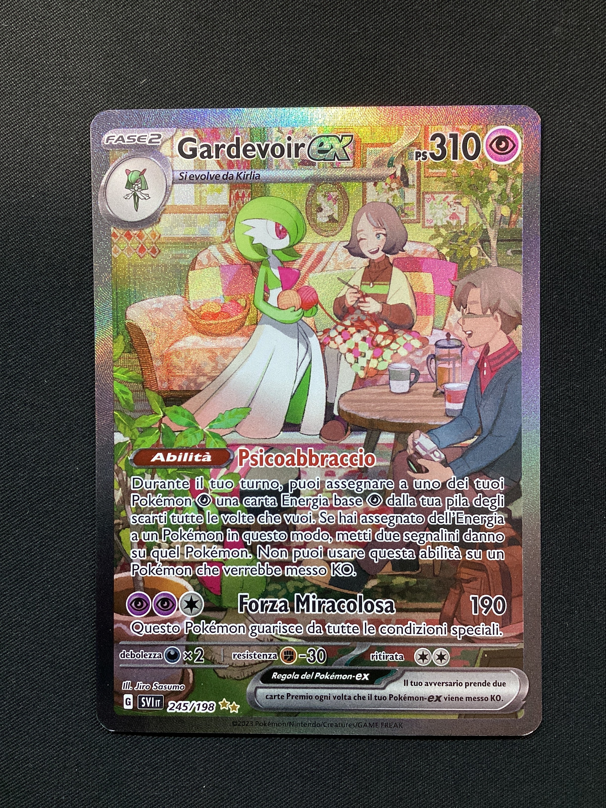 245-198 Gardevoir ex Alternative Art SVI Scarlatto e Violetto ITA EXCELLENT