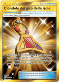 265-236 Ciondolo del giro delle isole Gold Rara Segreta CEC Eclissi Cosmica ITA NM