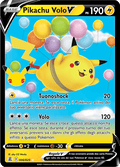 006-025 Pikachu Volo V CEL Gran Festa ITA NM