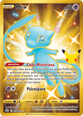 025-025 Mew Shiny Gold Rara Segreta Gran Festa ITA NM