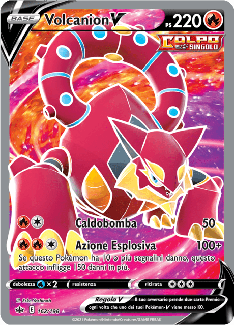 162-198 Volcanion V CRE Regno Glaciale  ITA NM