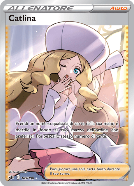 190-192 Catlina Full Art CRE Regno Glaciale  ITA PO