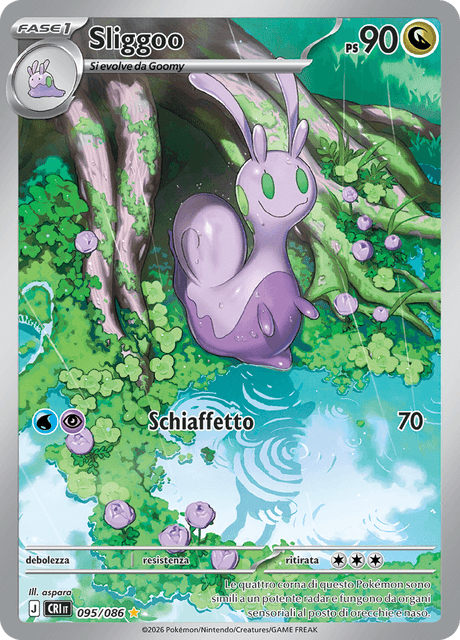 095-086 Sliggo Illustrazione Rara CRI Caos Nascente ITA NM