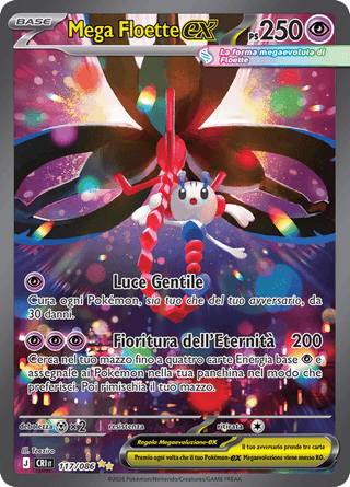 117-086 Mega Floette ex Alternative Art CRI Caos Nascente ITA POOR