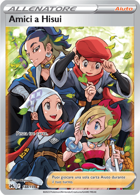 148-159 Amici A Hisui Full Art CRZ Zenit Regale ITA NM