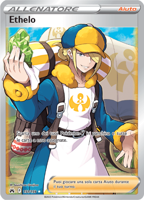 151-159 Ethelo Full Art CRZ Zenit Regale ITA NM
