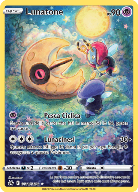 171-159 GG11-GG70 Lunatone Galleria Di Galar CRZ Zenit Regale ITA NM