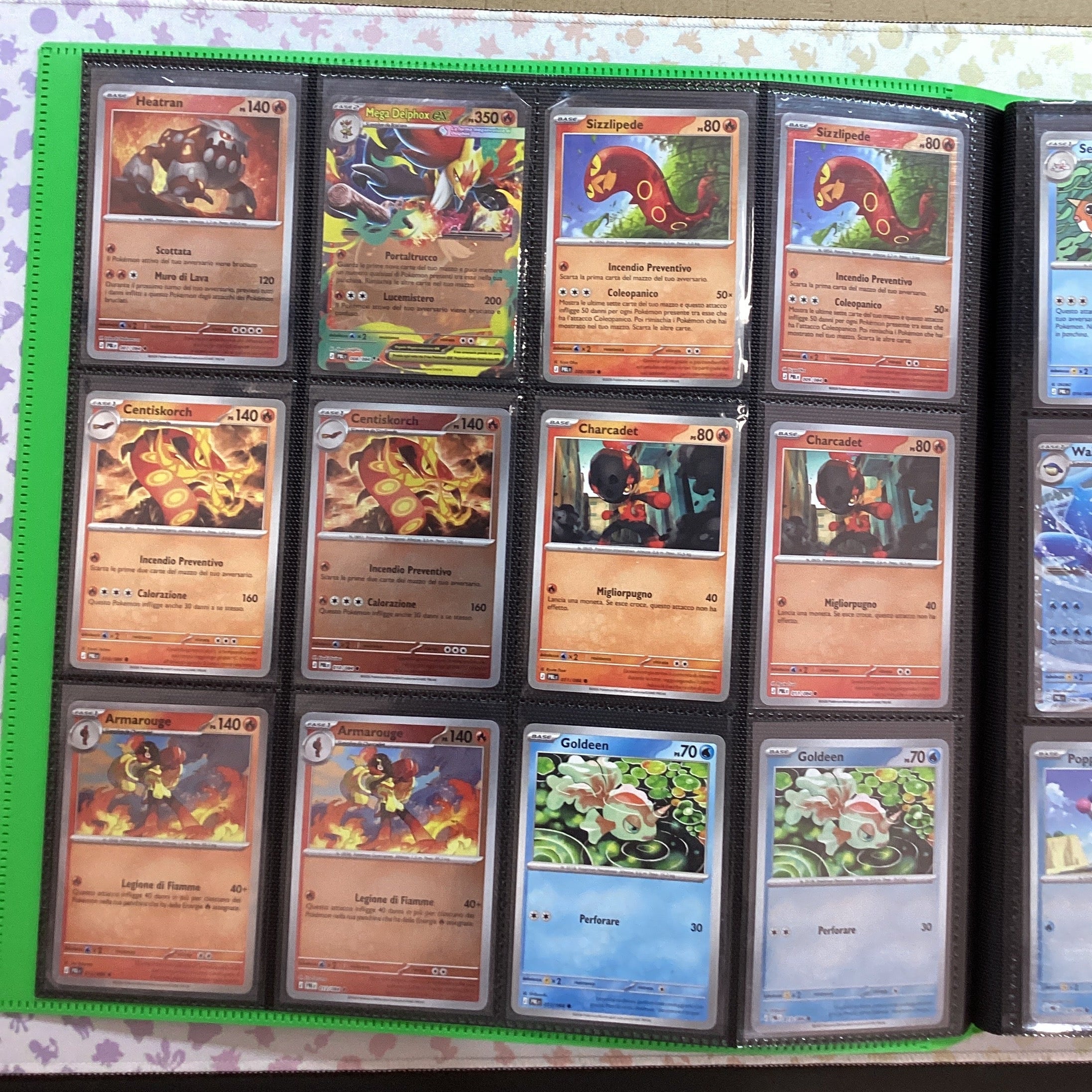 Pokemon Masterset incompleto in serie Buio Pesto - (Holo-Non Holo-ex-Reverse)  155 Carte ITA NM + Album