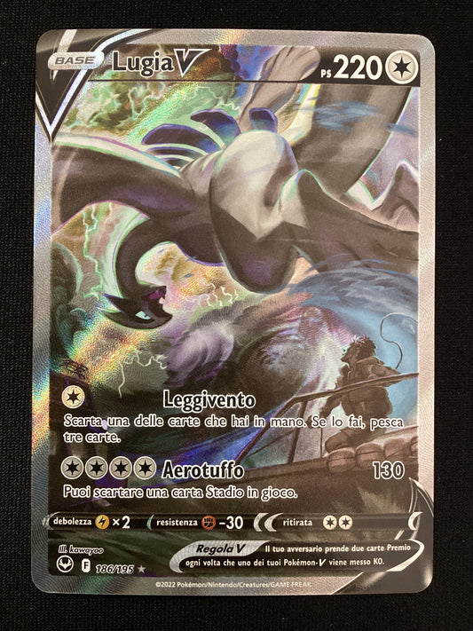 186-195 Lugia V Alternative Art SIT Tempesta Argentata ITALIANO NM