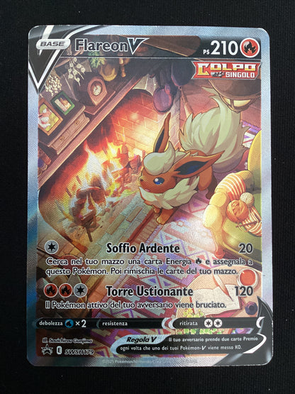 Promo SWSH179 Flareon V Alternative Art ITA PLAYED