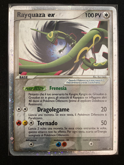Promo 039 Rayquaza ex  Nintendo Black Star Promos ITA NM
