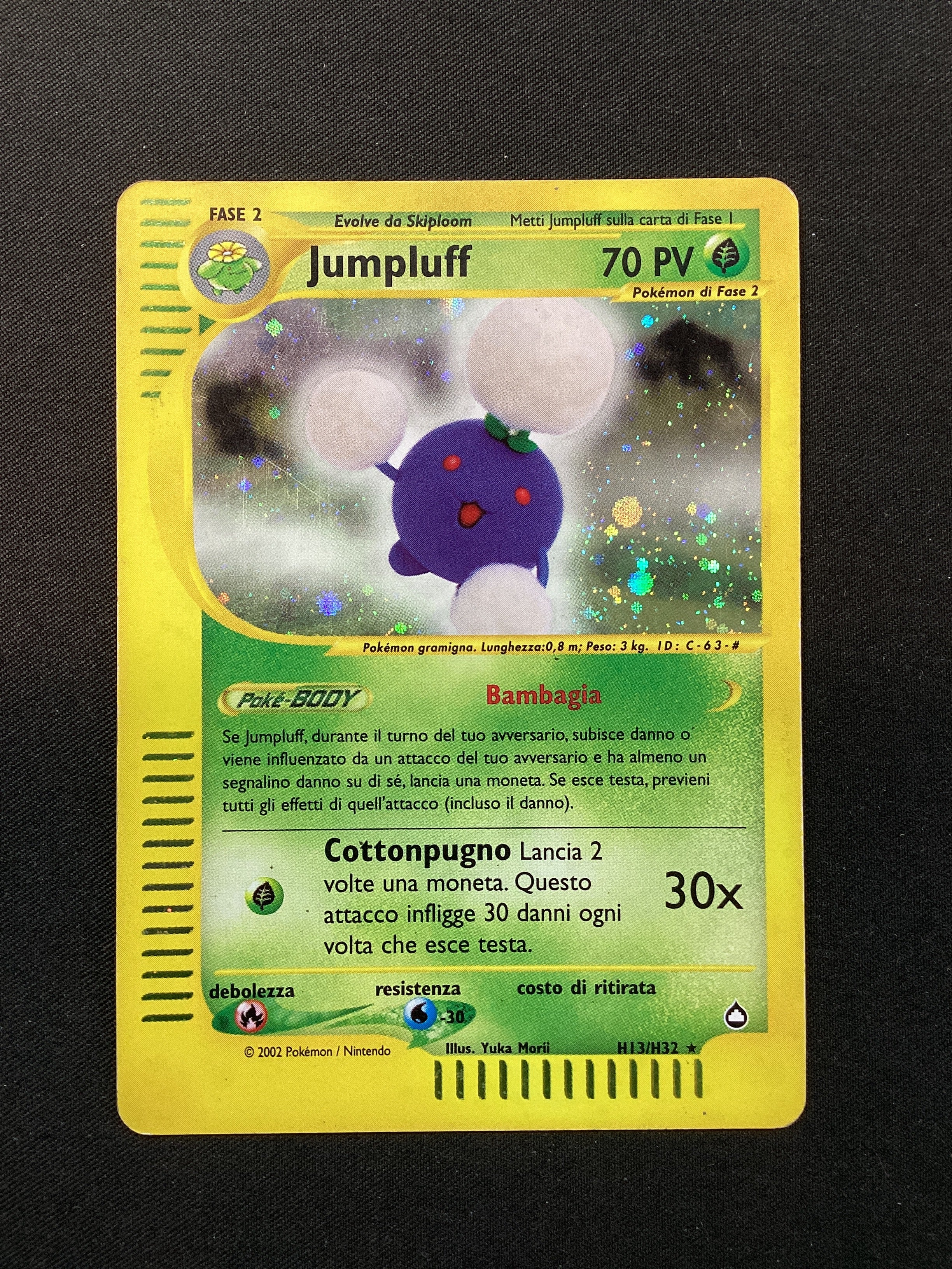 H13-H32 Jumpluff Holo AQ Aquapolis ENG EXCELLENT/GOOD