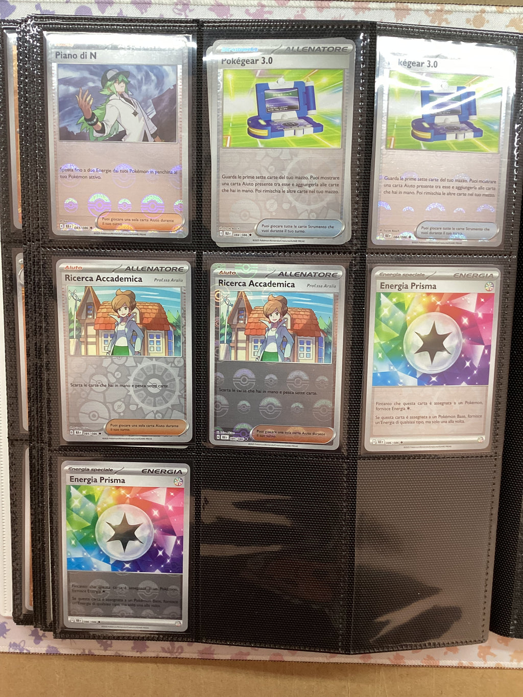 Masterset Luce Nera Pokemon (Set Regular + Pokeball + Masterball) 21 Carte Mancanti