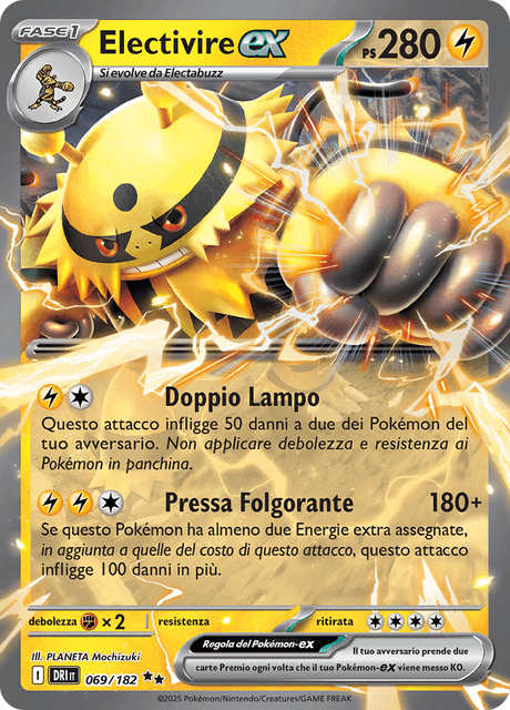 069-182 Electivire ex DRI Rivali Predestinati ITA NM