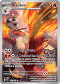 192-182 Blaziken Illustrazione Rara DRI Rivali Predestinati ITA NM