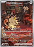 203-182 Meowth Del Team Rocket Illustrazione Rara DRI Rivali Predestinati ITA NM