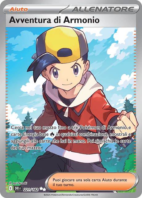 221-182 Avventura Di Armonio Full Art DRI Rivali Predestinati ITA NM
