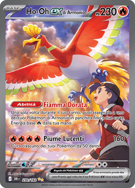 230-182 Ho-Oh Di Armonio ex Alternative Art DRI Rivali Predestinati ITA NM
